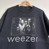 Reprint Weezer Shirt 90s Black Short Sleeve Unisex T Shirt Unisex T-Shirt