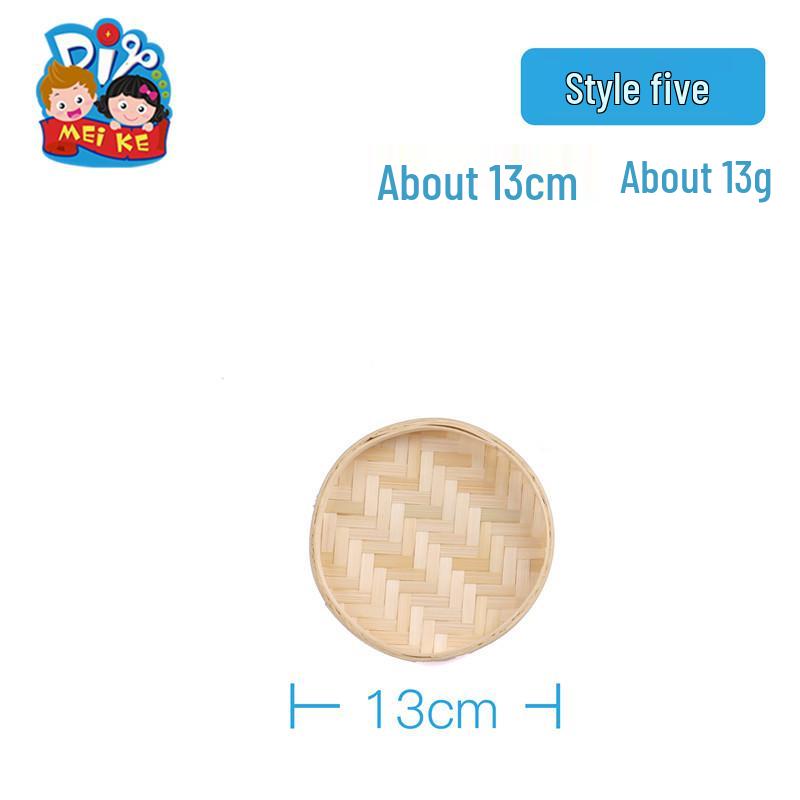 Handmade Bamboo Weaving Plate: DIY Kindergarten Classroom Hanging Decoration