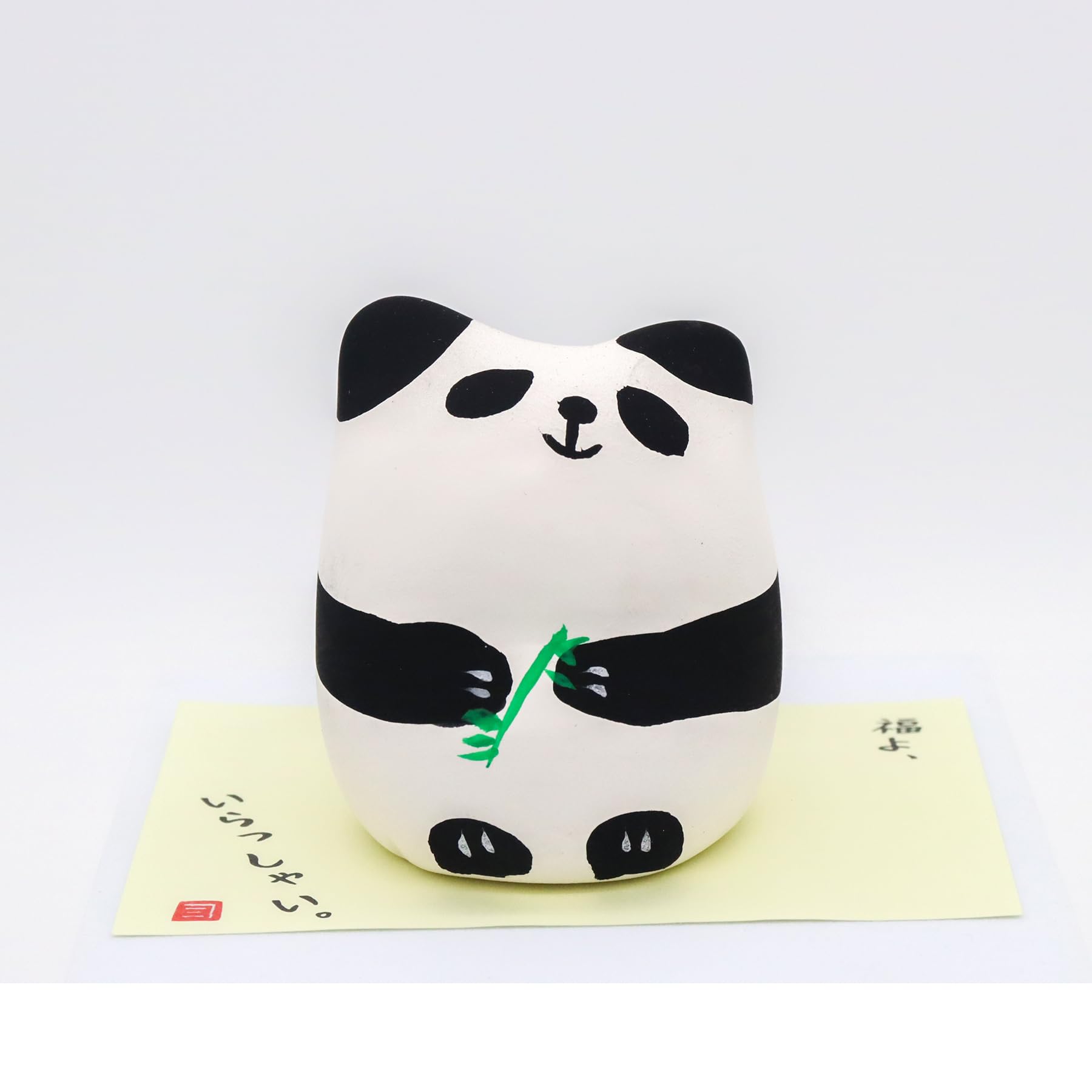 

Craftsman House Hokkori Panda Made in Japan (Welcome Fortune) Object,