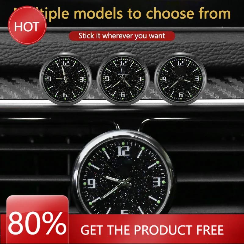 Nový 80% Pro Mercedes Benz třídy B/C/E/S C200L GLC GLK Třída A Auto Středová konzole Klimatizace Křemenné svítící hodiny Hodinky Ac