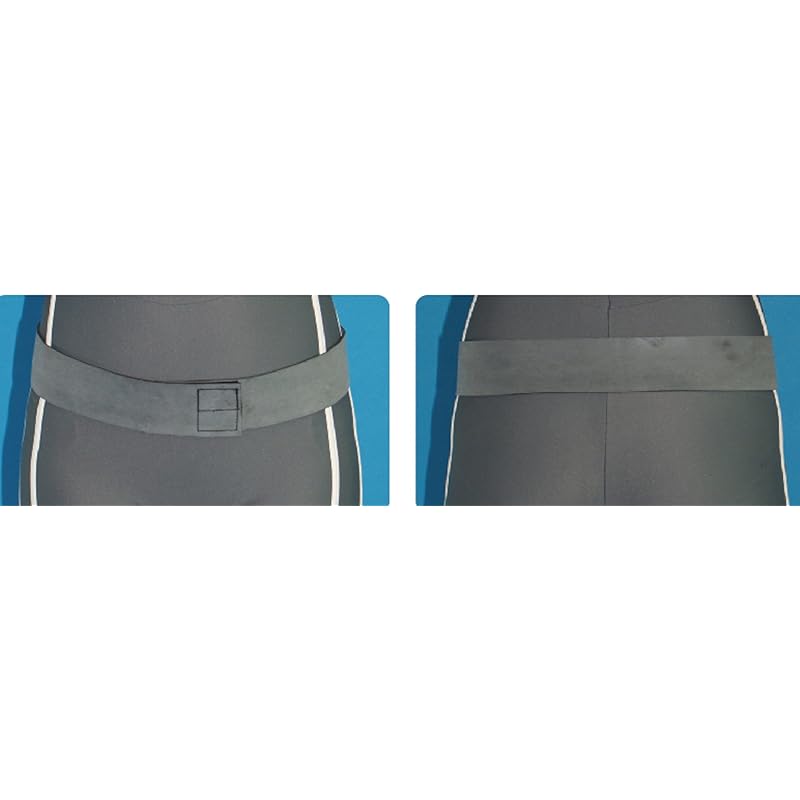 

All-purpose rubber belt black gray LL