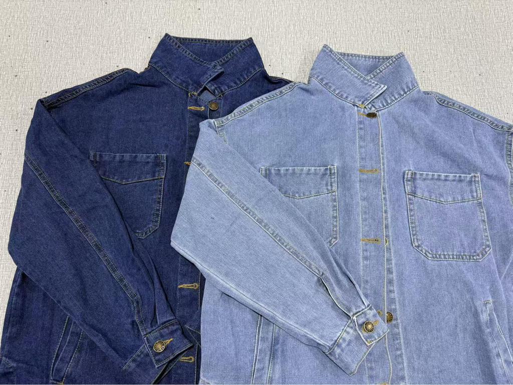 European & American Women's Spring Denim Jacket - Loose Fit