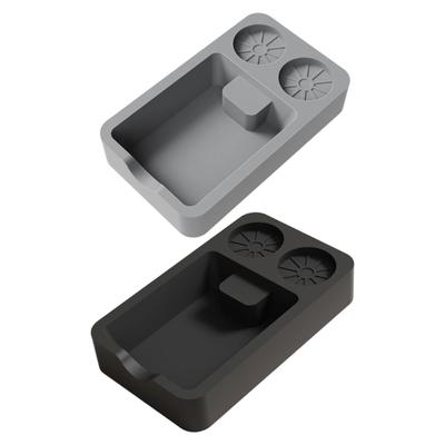 Washable Silicone Knock Box Holder Suitable for Espresso Machines with Stable Nonslip Base Reducing Noise During Use