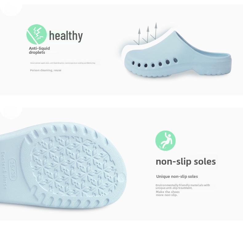 Unisex chirurgické a JIP boty s uzavřenou špičkou pro zdravotnické pracovníky