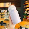Portable Coffee Mug Simplicity Insulated Water Bottle Drinkware Bouncing Vacuum Cup  Keep Hot