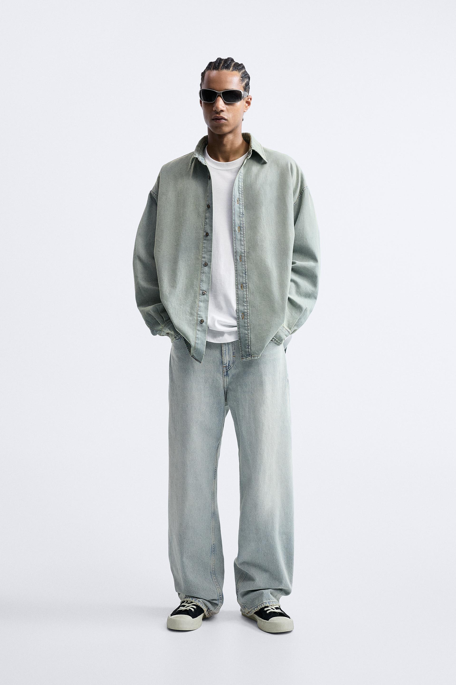 

ДЖИНСОВАЯ РУБАШКА СВОБОДНОГО КРОЯ