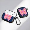 Pink Butterfly Case For Airpods 3 Pro3 4 2 Pro 1 Pro2 Soft Earphone Cases Cover