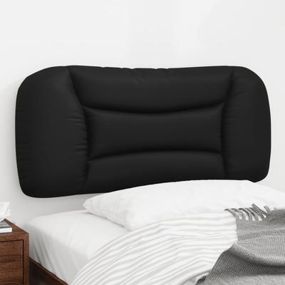 Vidaxl Headboard Cushion, Black, 80 Cm, Faux Leather