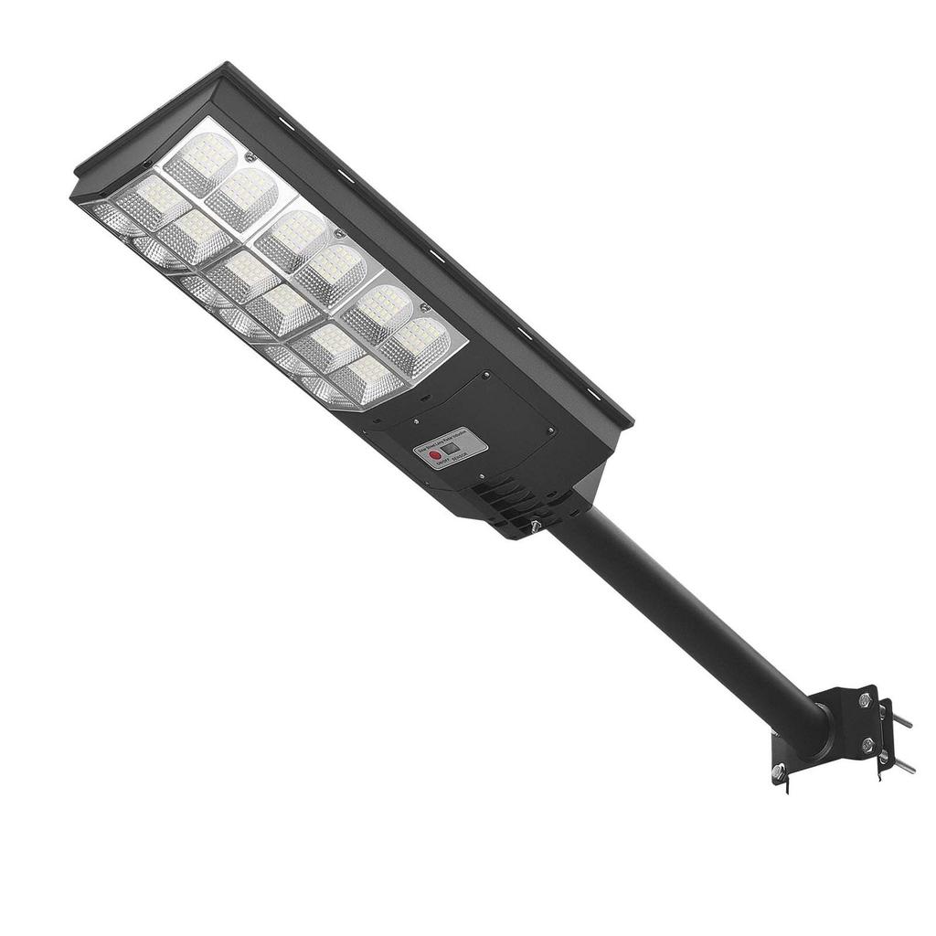 12000W Solar Street Light Outdoor, 900000LM, Commercial Parking Lot Light Dusk to Dawn, LED Flood Security Lamp with Motion Sensor, IP65 Waterproof