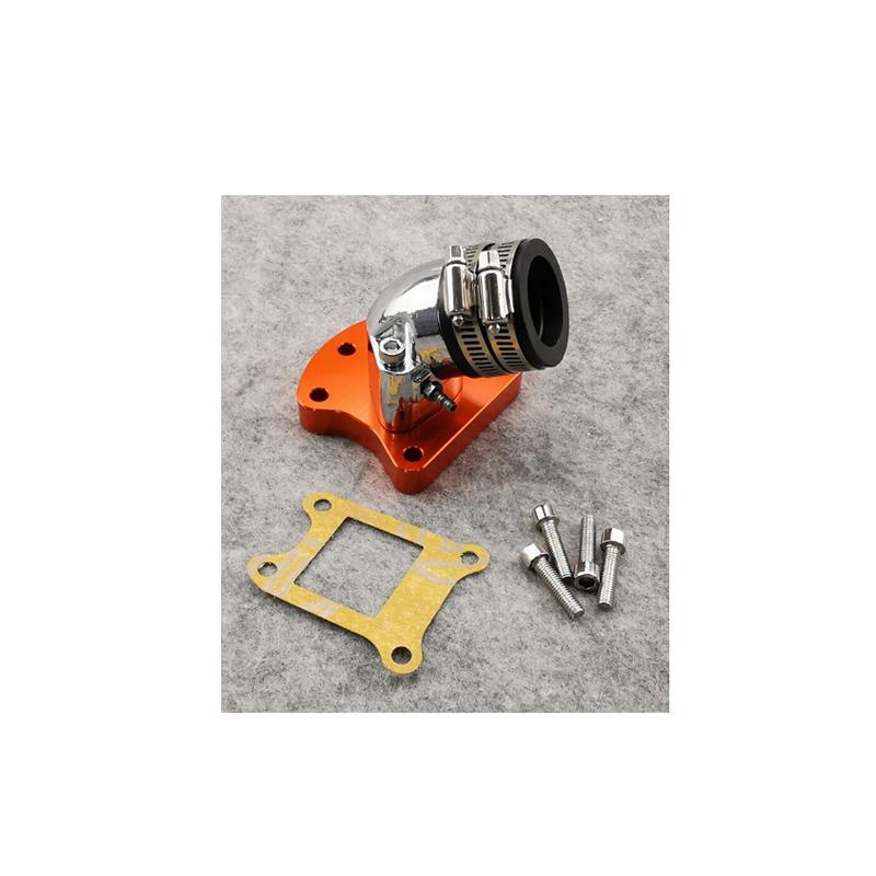 For Honda DIO50 ZX DIO 50 AF34 AF35/38 Scooters Refitting General-purpose Aluminum Increase Carburetor Intake Manifold Interface