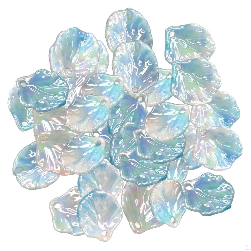 50 Pieces Children Hairpin DIY Peony Petals, Petal Hair Accessory ,Cute Pin Simulation Flower