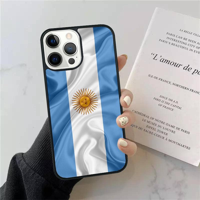 Argentine National Flag Phone Case Cover For iPhone 17 Air 15 13 Pro Max 16 14 Plus 11 12 Apple max