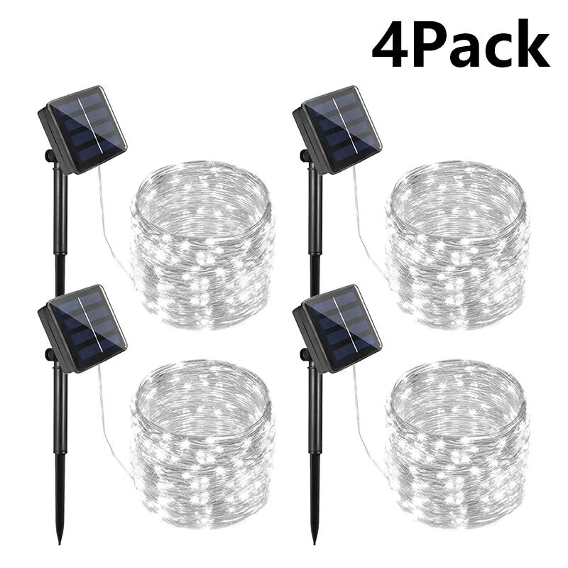 7M/12M Solar Led Fairy Light Outdoor Festoon Led Waterproof Garland String Lights Christmas Party Garden Solar Lamp Decor