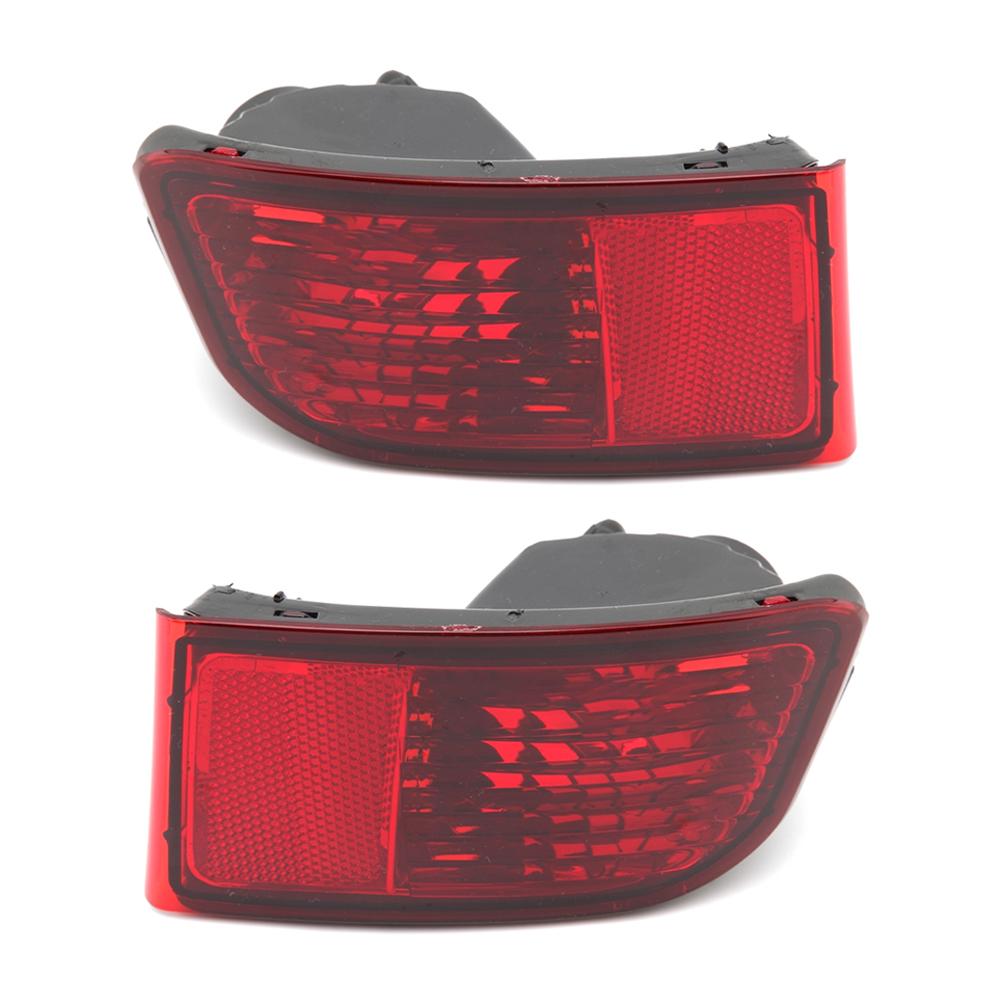 Luce Catadiottrica Paraurti Posteriore Auto Per Toyota Land Cruiser Prado Serie 120 2002-2009 Fanalino di Coda Stop Freno Senza Lampadina Indicatore di Direzione