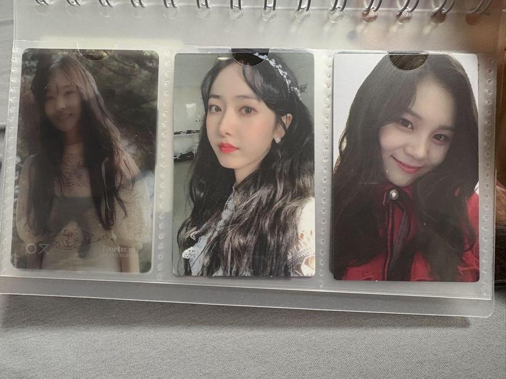 [USED] Mini Poster with Trading Card GFRIEND Time for Us Umji SinB