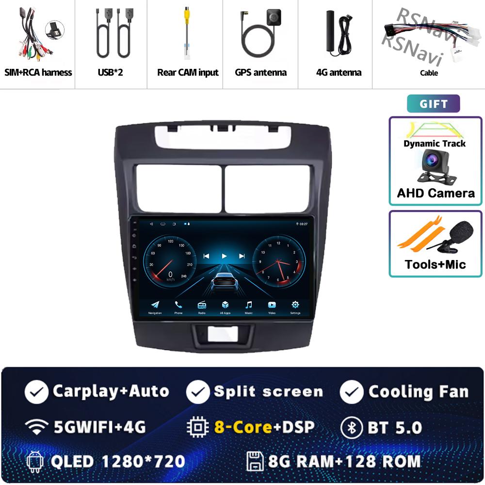 Android 14 Car Radio For Toyota Avanza 2010 2011 2012  - 2016 Player Multimedia Stereo Navigation CarPlay Auto Video 360 Camera