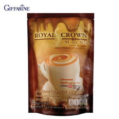 Giffarine Royal Crown S-Mocha, Kaffee-Mix-Pulver Mokka-Formel, 17 g x 10 Beutel 41216