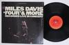 LP Record MILES DAVIS  Four  More Recorded Live In Concer CS9253 COLUMBIA 1973 US Jazz Used
