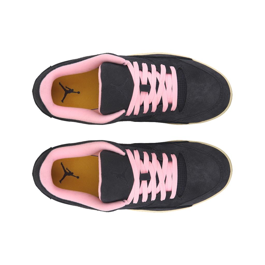 Jordan Moda Cancha Vuelo Cómodos Antideslizantes Duraderos Zapatillas de Baloncesto Retro de Caña Baja Hombre zapatilla Negro Rosa HF3255012