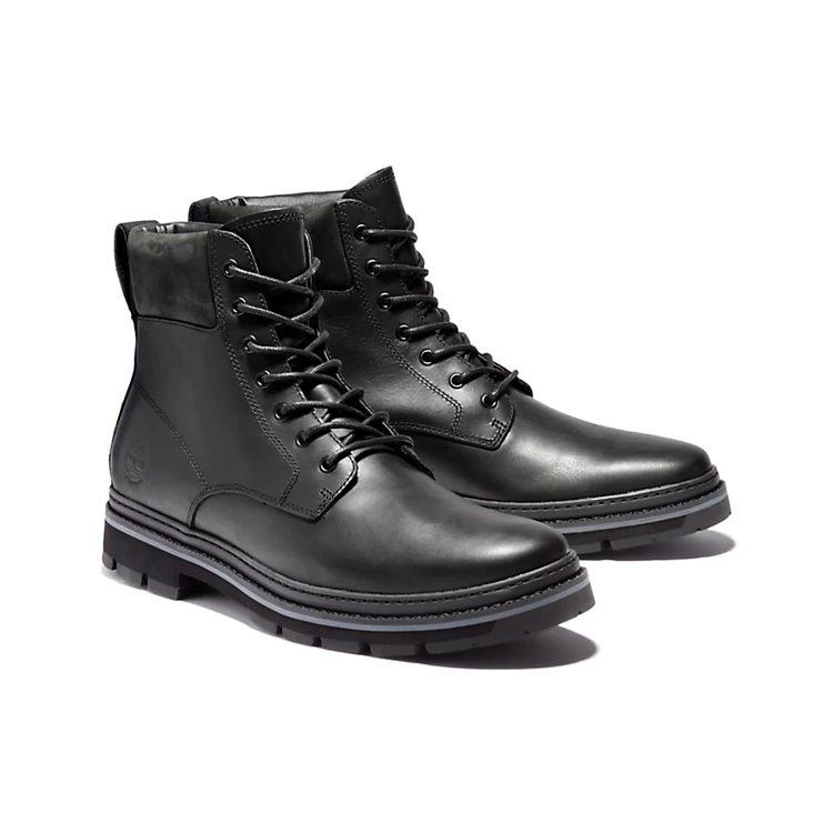 Timberland Port Union Waterproof Boots 'Black Full Grain' A2KYW015