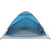 Dome Camping Tent for 2 Persons Blue Waterproof