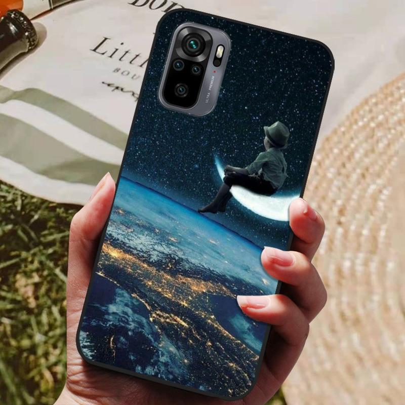 For Xiaomi Redmi Note 10 Case 4G 5G Cover For Redmi Note 10 Pro Global Phone Back Cover for Redmi Note10 Pro 10S Bumper Funda