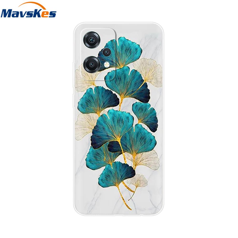 For OnePlus Nord CE 2 Lite 5G Case Cover for OnePlus Nord 2T Marble Transparent Soft Clear Silicone Phone Cases Funda Bumper