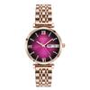 Light Luxury Not Steel Belt Women'S Watch Ultra-Thin Design Double Calendar Advanced Sense Waterproof Quartz Watch