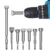Multifunction  Alloy Steel Chisel Bit Concrete Breaker Chisel Electric Hammer Chisel for Power Drills & Electric Hammers