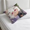 RRun Kingdom White lily Cookie Decorative Square Pillow Cover Modern Cushion Case for Living Room Bedroom