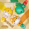 Children's Cartoon Whistle Toy with Lanyard: Small Trumpet, Floating Ball, Water Bird Design for Lung Capacity Exercise
