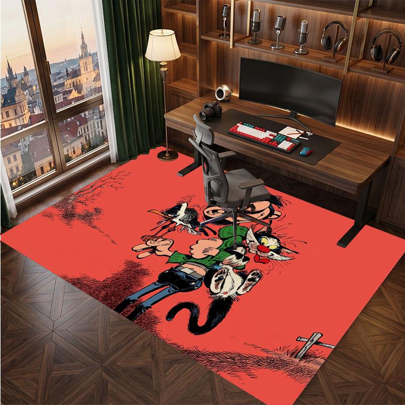 Gaston Lagaffe Rug Soft Thick Non Slip Floor Carpet for Bedroom Living Room Home Decor