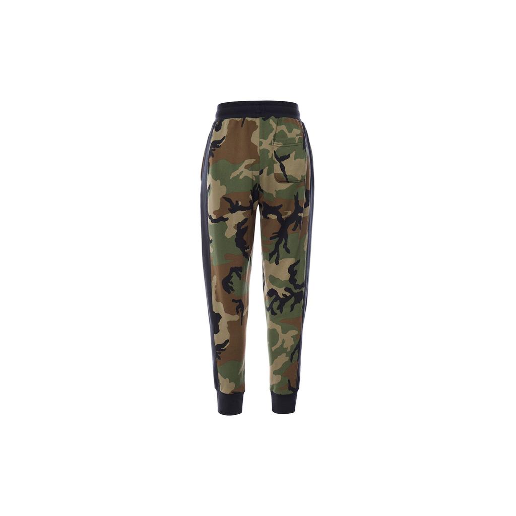 Nike Camouflage Loose Cuff Knit Joggers Men Bottoms Green BQ5054-222