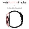 Fashion Two Row Diamond Protector Case for Samsung Galaxy Watch 6 5 4 40mm 44mm Cover Active 2 Women PC Bumper Lightweight Frame