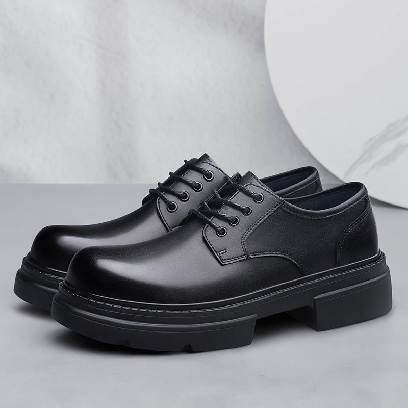 Fashion Genuine Leather Mens Oxford Shoes Fashion Casual Shoes New Arrival Formal Dress Footwear Elegantes Male Business Shoes Sneakers