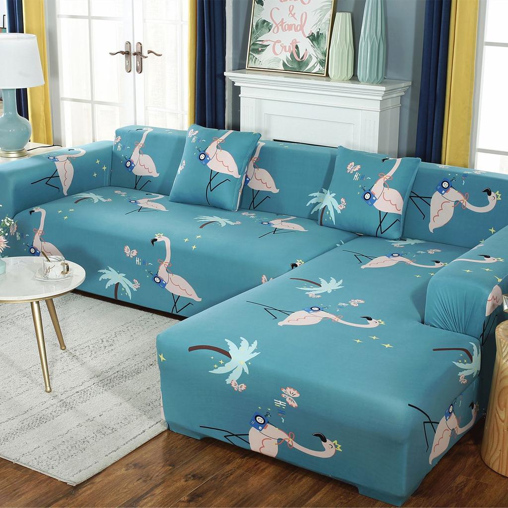 Geometry Printing Sofa Seat Cushion Cover Funiture Protector L Shape Corner Armchair Elastic Sofa Cover for Living Room Home