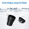 Trasgo For Car Cup Holder Trash Can Small Mini Trash Can Car Office Household Trash Can (Black)