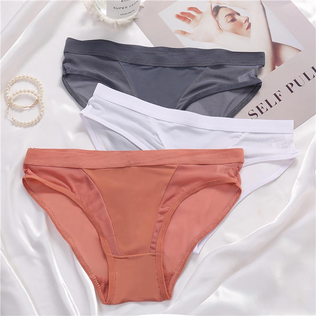 Damen Panty Sexy Aushöhlen Unterwäsche Frauen Transparent Niedrige Taille Atmungsaktive Weibliche Unterhose Pantys M-2XL