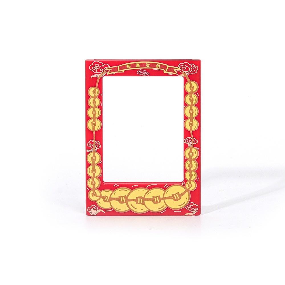 

Mini Magnetic Frame Hollow Out Universal 3 Inch Photo Frame DIY Picture Display for Fujifilm/Polarized 2026 Lunar New Year