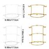 Gold Crown Display Stand Iron Crown Headband Display Rack  for Bride Hair Accessiories