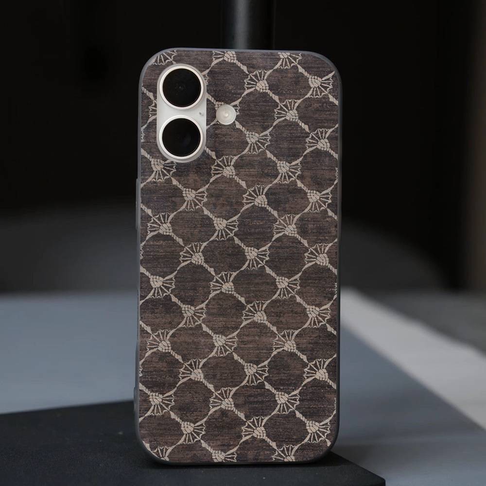 J-Joops Logo Phone Case For IPhone 17 16 15 14 13 12 11 Corrugated Frosted Soft Cover Anti-Slip