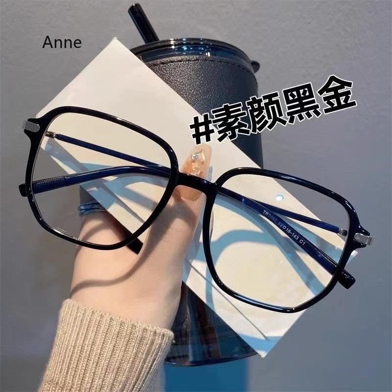 Ultra Light Myopia Glasses Men Women Minus Diopter Eyeglasses Trendy Large Size Square Frame Near Sight Eyewear Eyeglasses