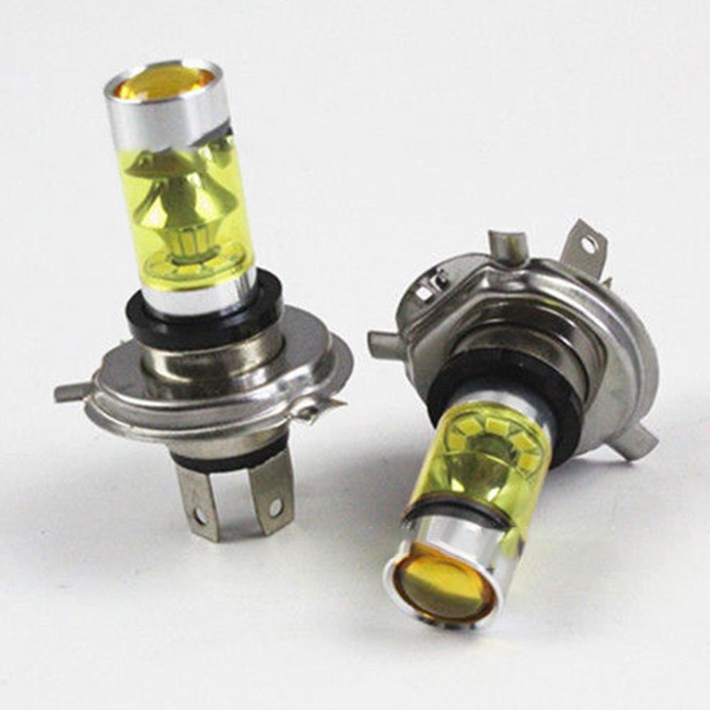 100W LED Light Bulbs 2pcs Car Accessories DC 10V-30V