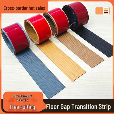 Self-Adhesive Wooden Floor Edge Trim Strip for Doorways