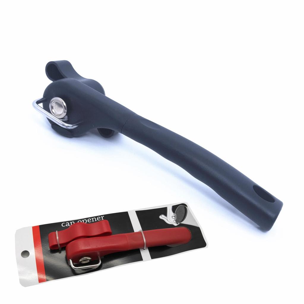 Stainless Steel Single Handle Can and Bottle Opener for Sardine and Evaporated Milk Lids.