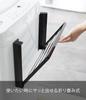 Yamazaki Magnetic Folding Shelf for Washing W41 x D27 x 5097 Machine, Black, Approx. H25.5cm, Tower, Space-Saving, Foldable,