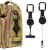 Anti-Theft Phone Tether Retractable Steel Line Cellphone Strap Universal Phone Lanyard with Locking Carabiner And Metal Tether Tab for Outdoor Hiking