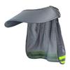 Cappello da cantiere estivo con visiera parasole di sicurezza, protezione per il collo, casco, parasole, striscia riflettente, copricapo per operai edili