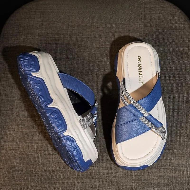 Fashion Women's Slippers and Ladies Sandals Flip Flops Shoes Slip-resistant Slides High Quality Vip Wholesale Casual Cheap Liquidation