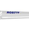 CUESOUL Integrated Flights ROST Slim 3 Pcs Set Transparent Clear blue Logo Size L CS-77-SC11T3-L